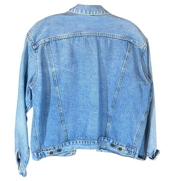 Georges Marciano Guess USA Denim Jacket Men’s XL Vintage 80s 90s triangle Logo - Picture 8 of 10